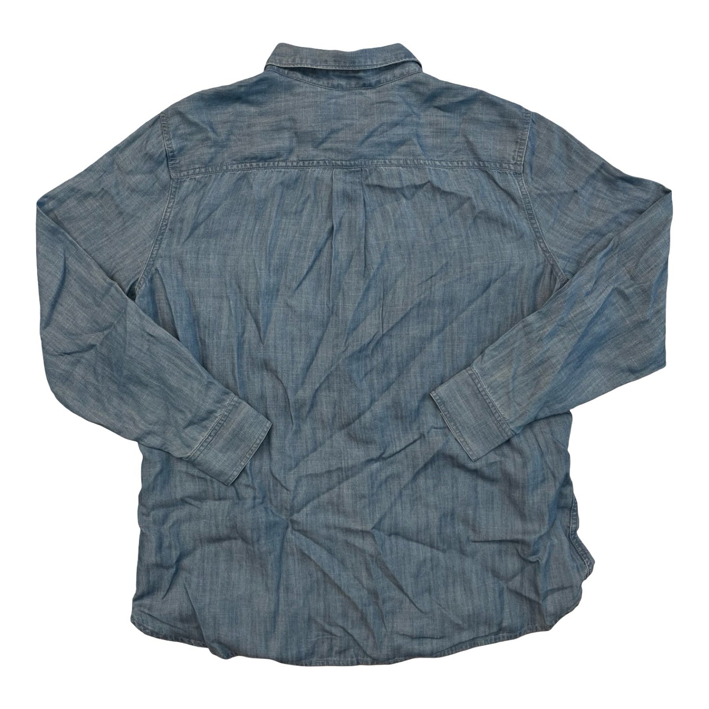 Top Ls By Lands End In Blue Denim