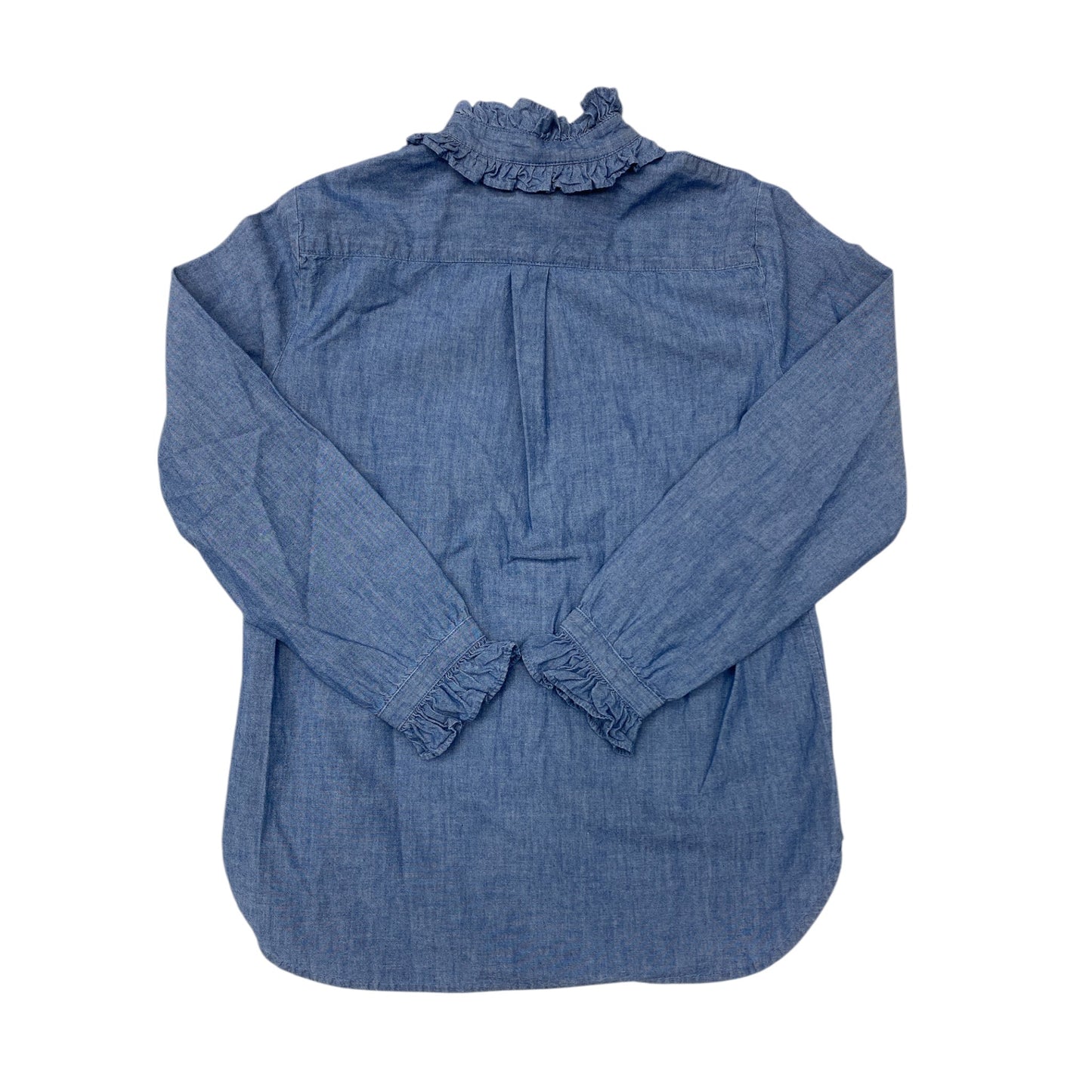 Top Ls By J. Crew In Blue, Size:4
