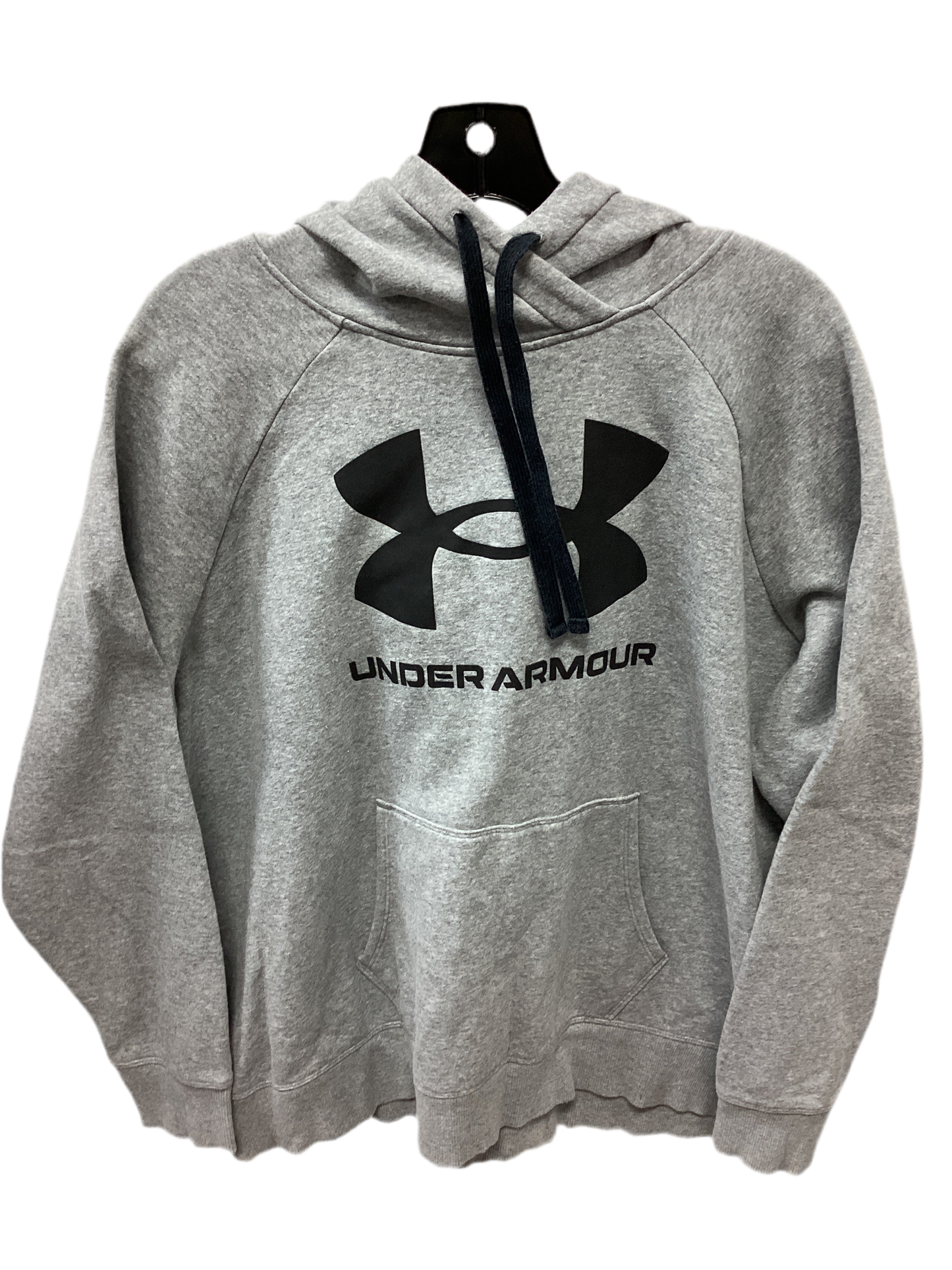 Sweatshirt Hoodie By Under Armour In Grey, Size:1X