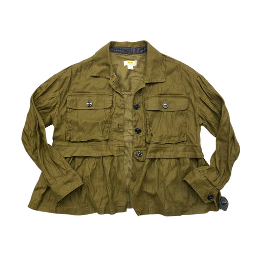 Top Ls By Maeve In Green, Size:Sp