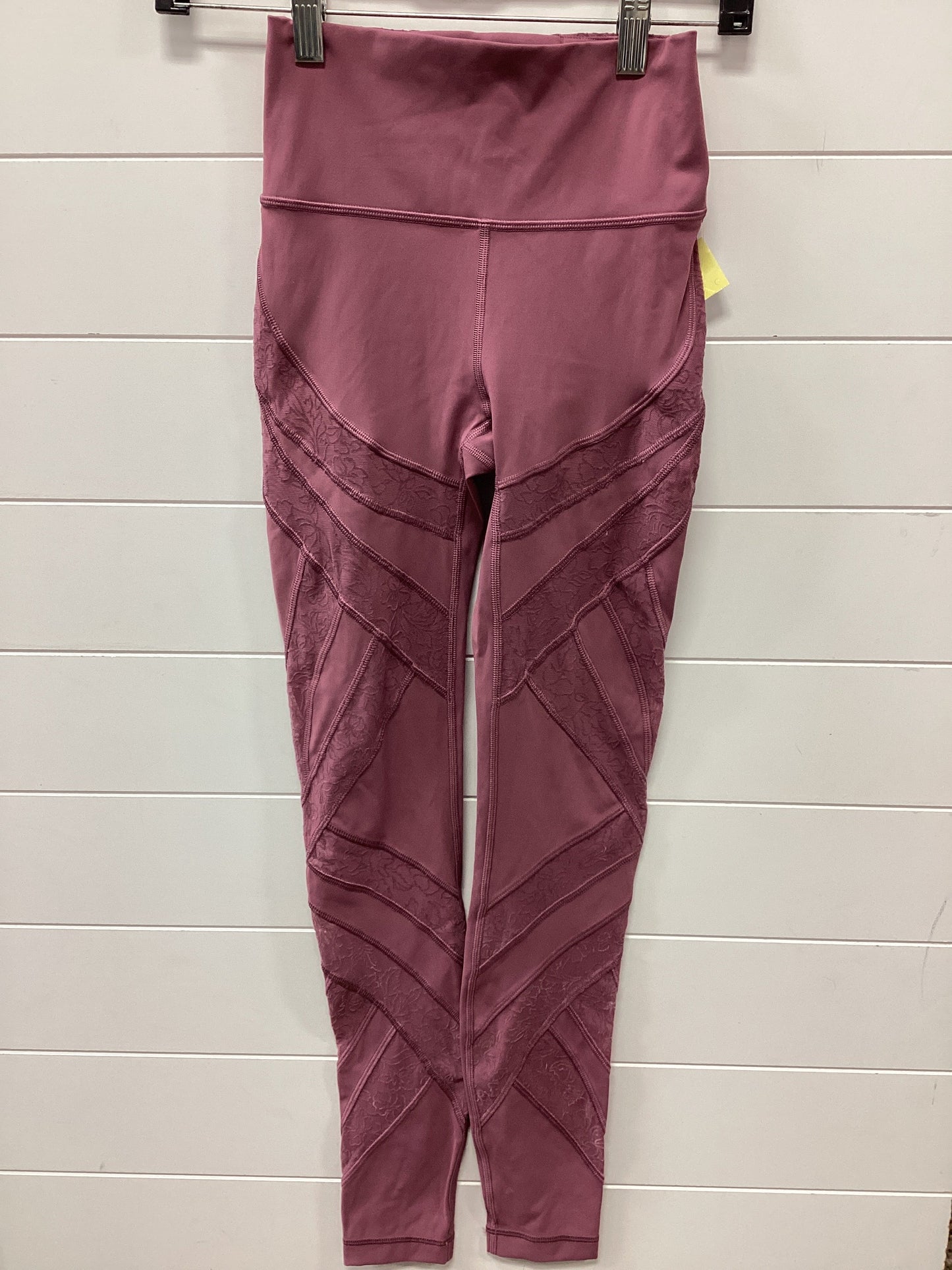 Athletic Leggings By Lululemon In Purple, Size:2