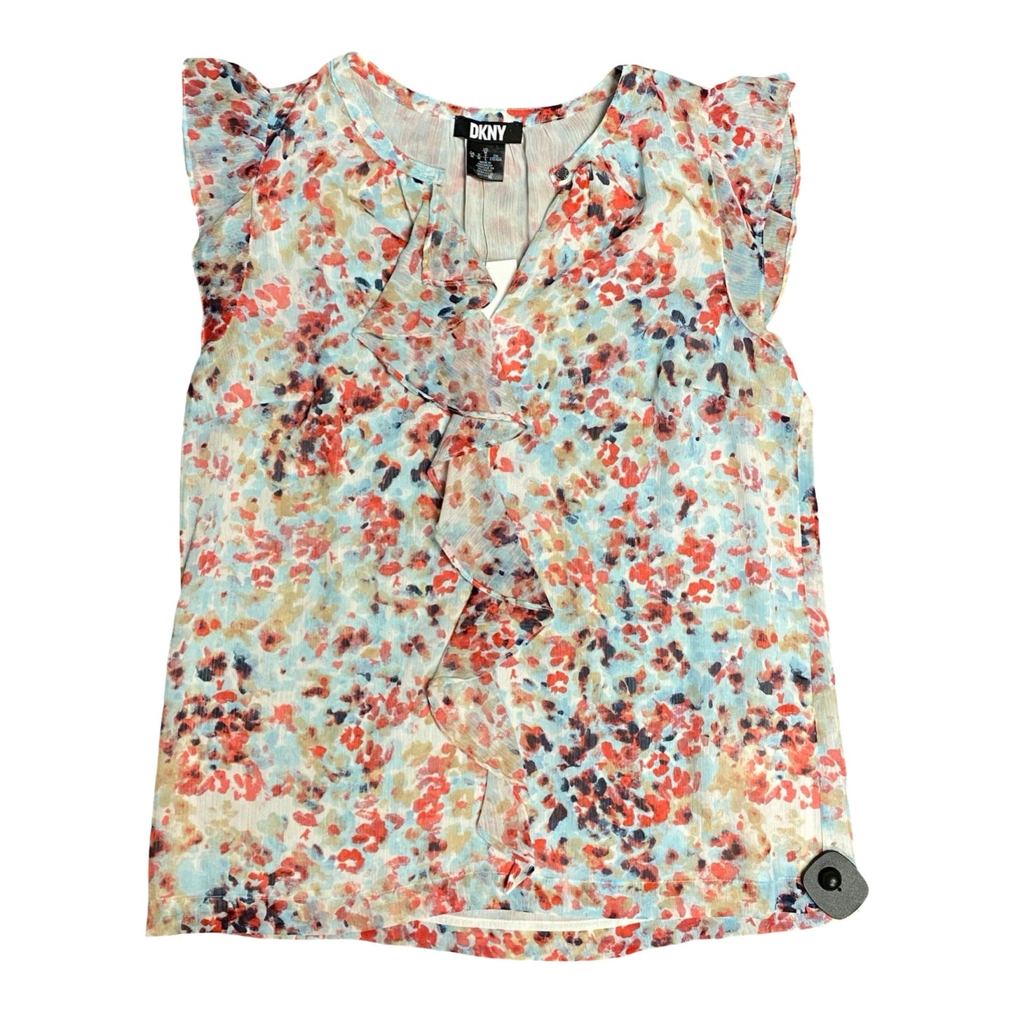 Top Sleeveless By Dkny In Multi, Size:M