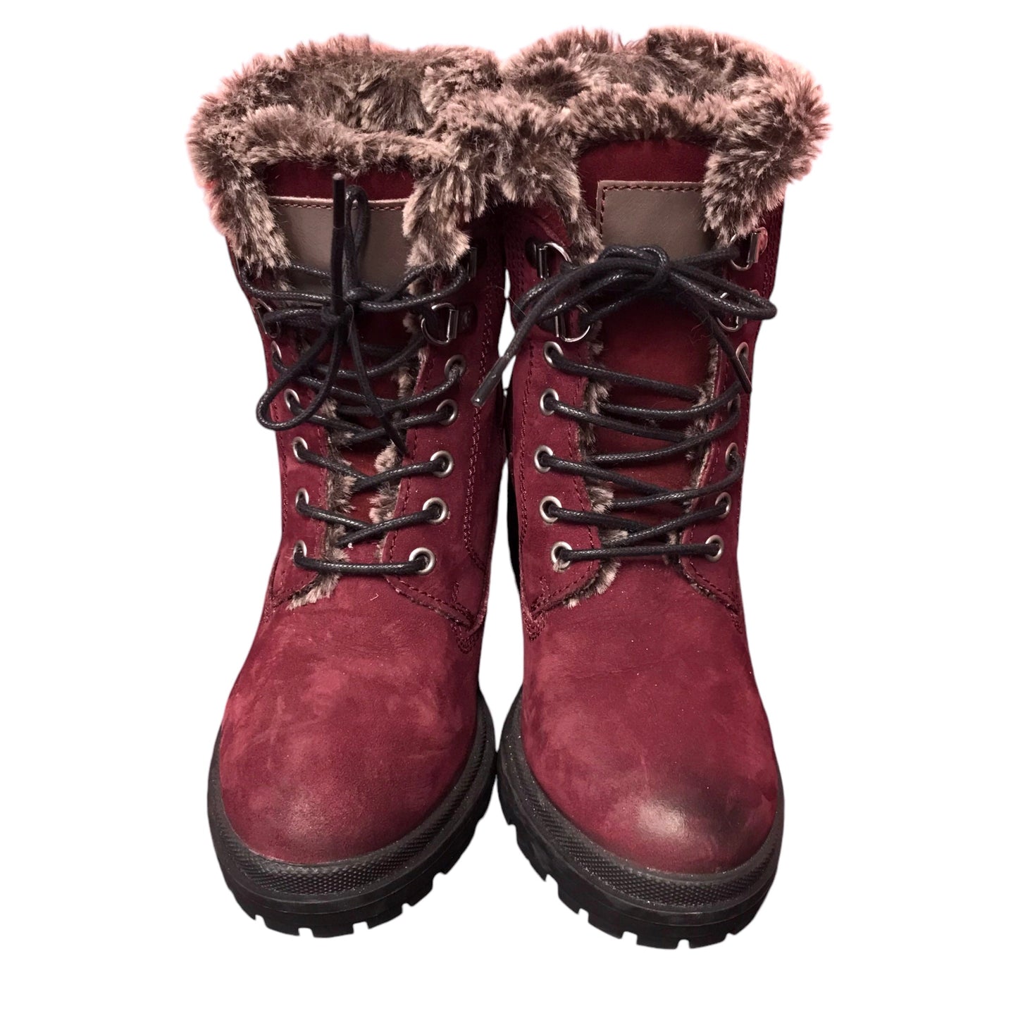 Boots Ankle Heels By Eric Michael London In Red, Size:6