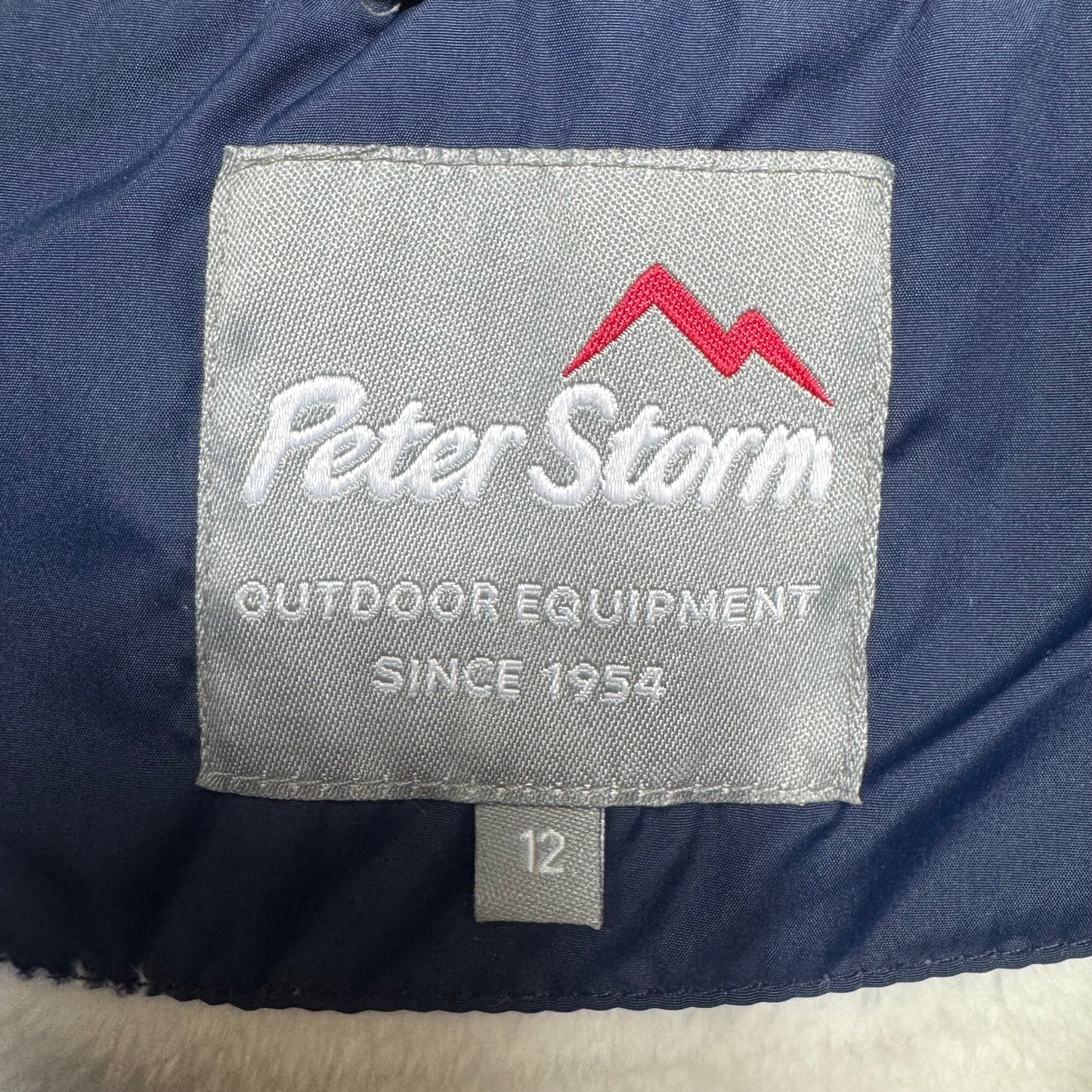 Vest Puffer & Quilted By Peter Storm In Navy, Size: 12