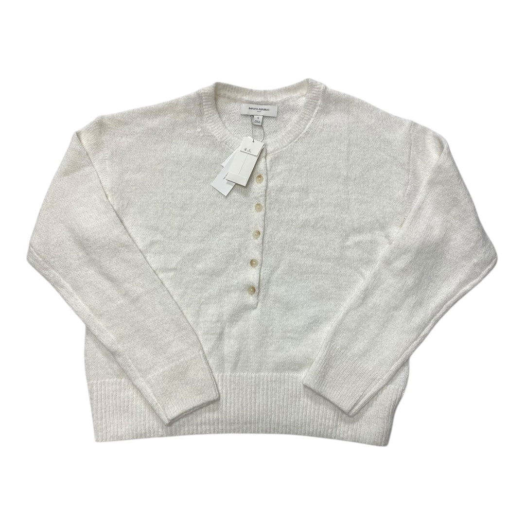 Sweater By Banana Republic In Cream, Size:S