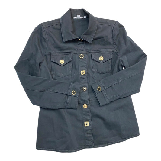 Blazer By Chicos In Black, Size:8