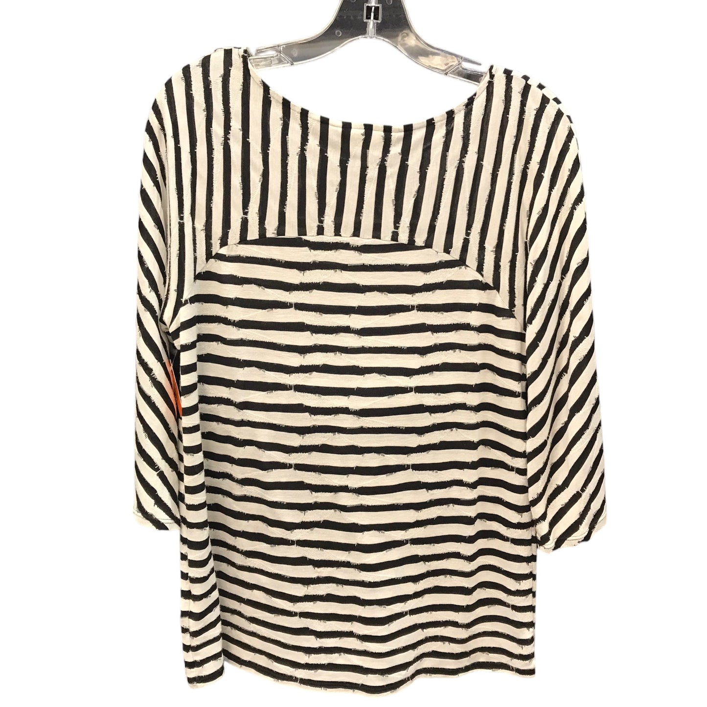 Top Ls By Dana Buchman In Striped Pattern, Size:M