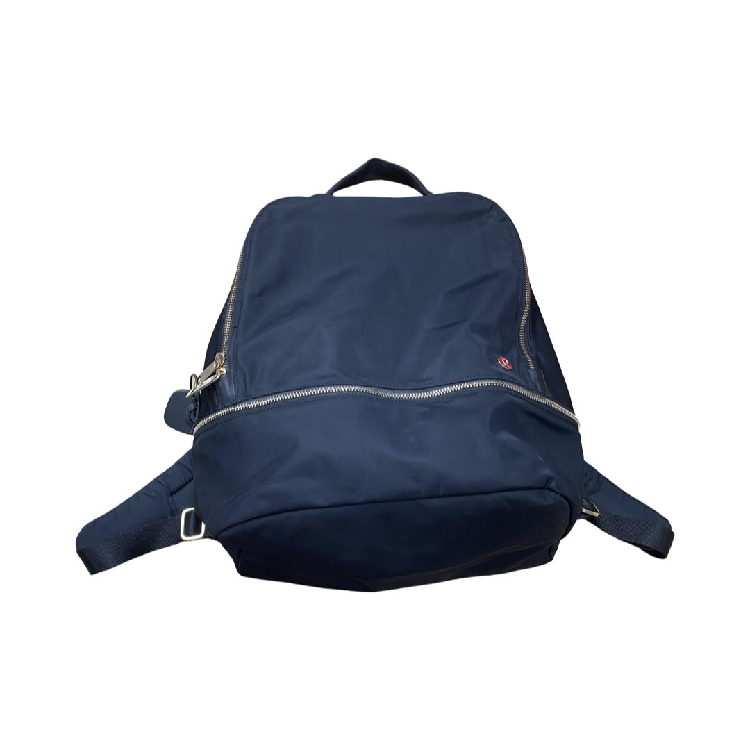 Backpack By Lululemon In Black & Gold, Size:Medium