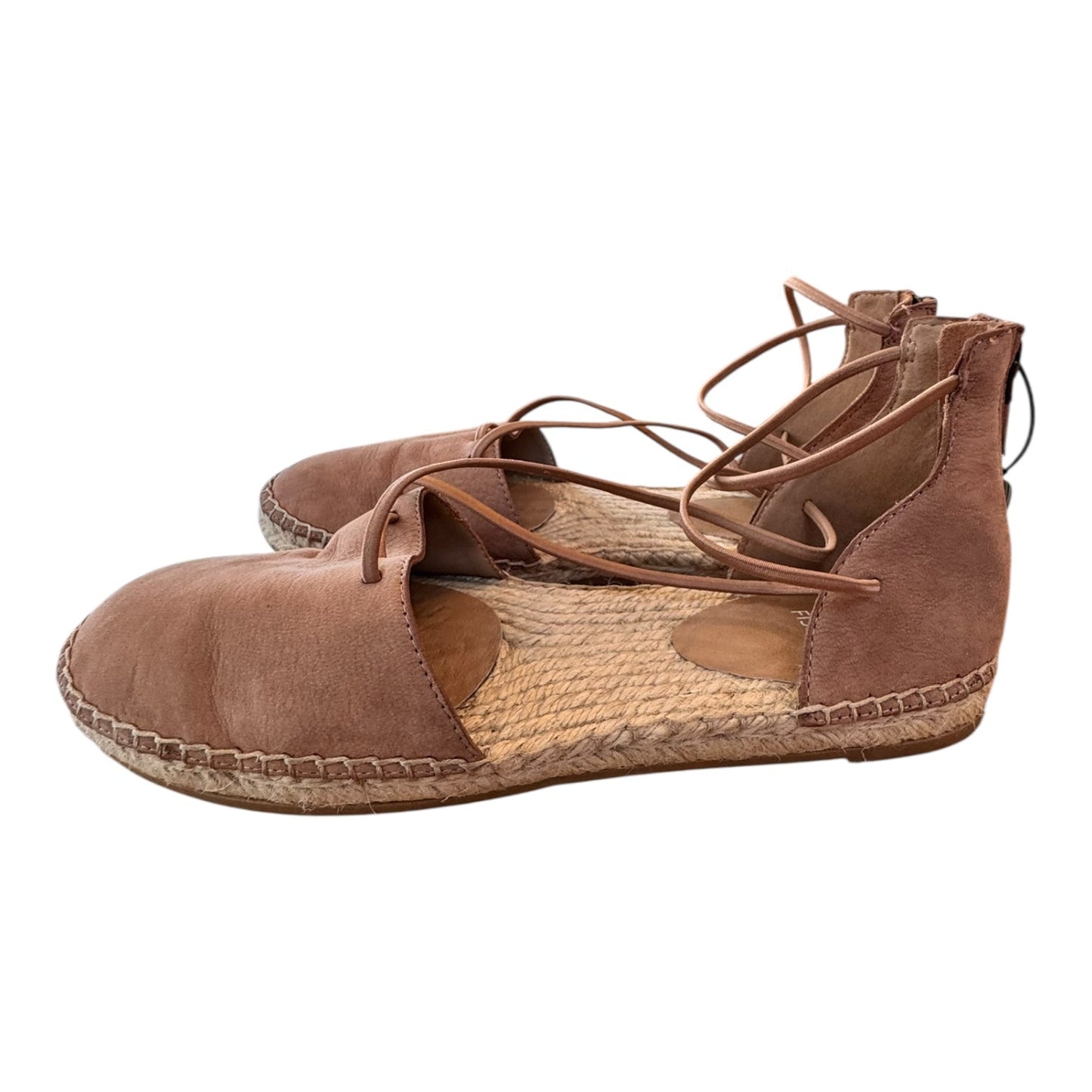 Shoes Designer By Eileen Fisher In Peach, Size:8.5