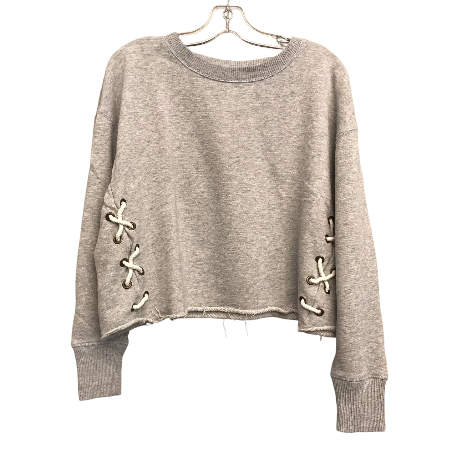 Top Ls By Aerie In Grey, Size:L