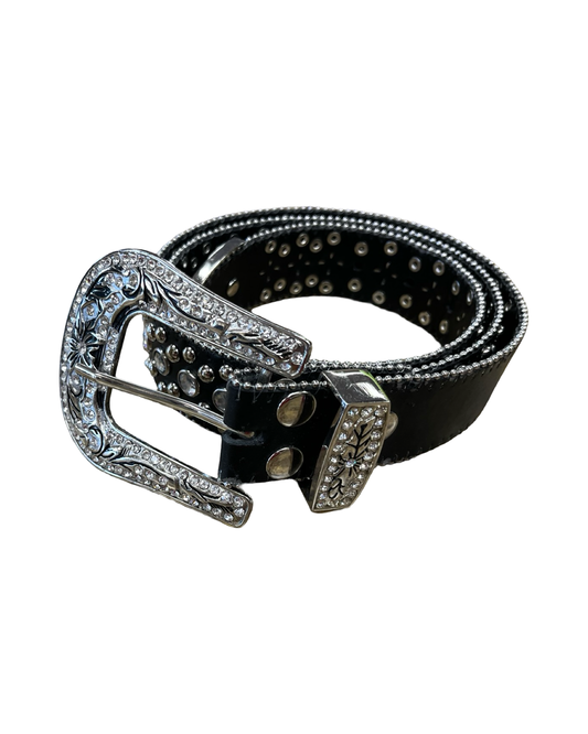 Belt Leather By Clothes Mentor In Black