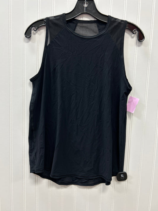 Athletic Tank Top By Lululemon In Black, Size:6