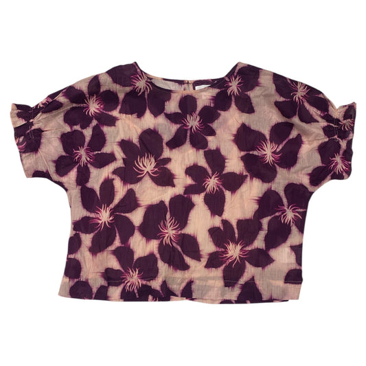 Top Ss By Velvet In Pink & Purple, Size:S