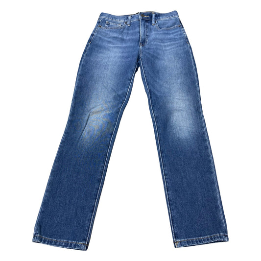 Jeans Straight By Banana Republic In Blue Denim, Size:4