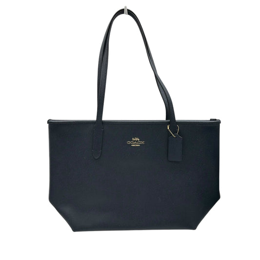 Tote Designer By Coach In Navy, Size:Medium