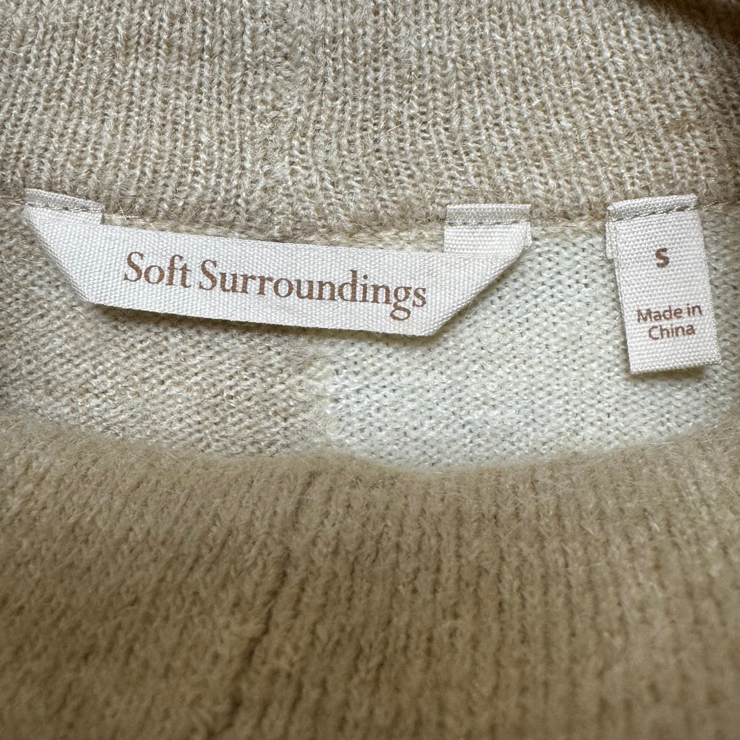 Sweater By Soft Surroundings In Multi-colored, Size: S