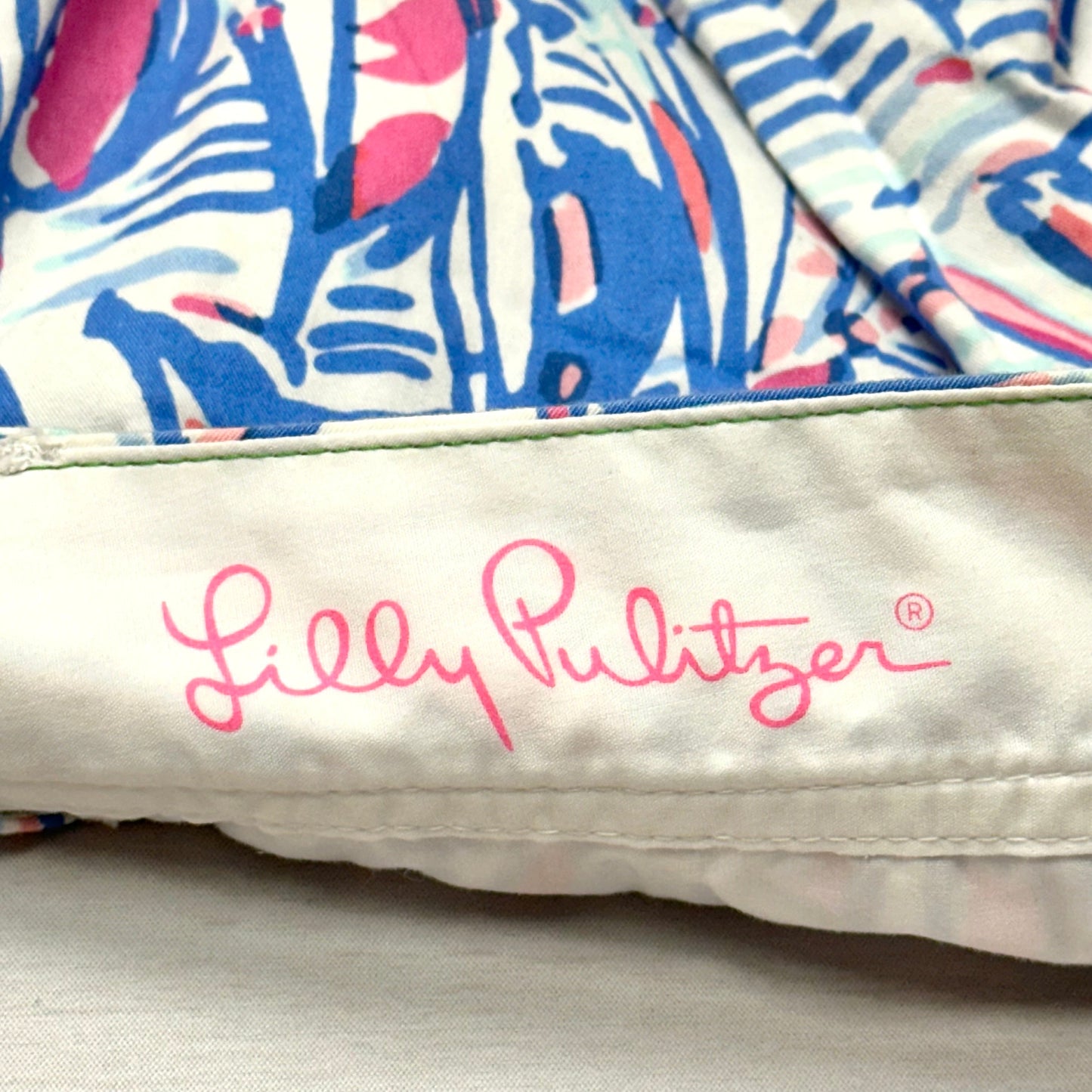 Shorts Designer By Lilly Pulitzer In Blue & Pink, Size: 4