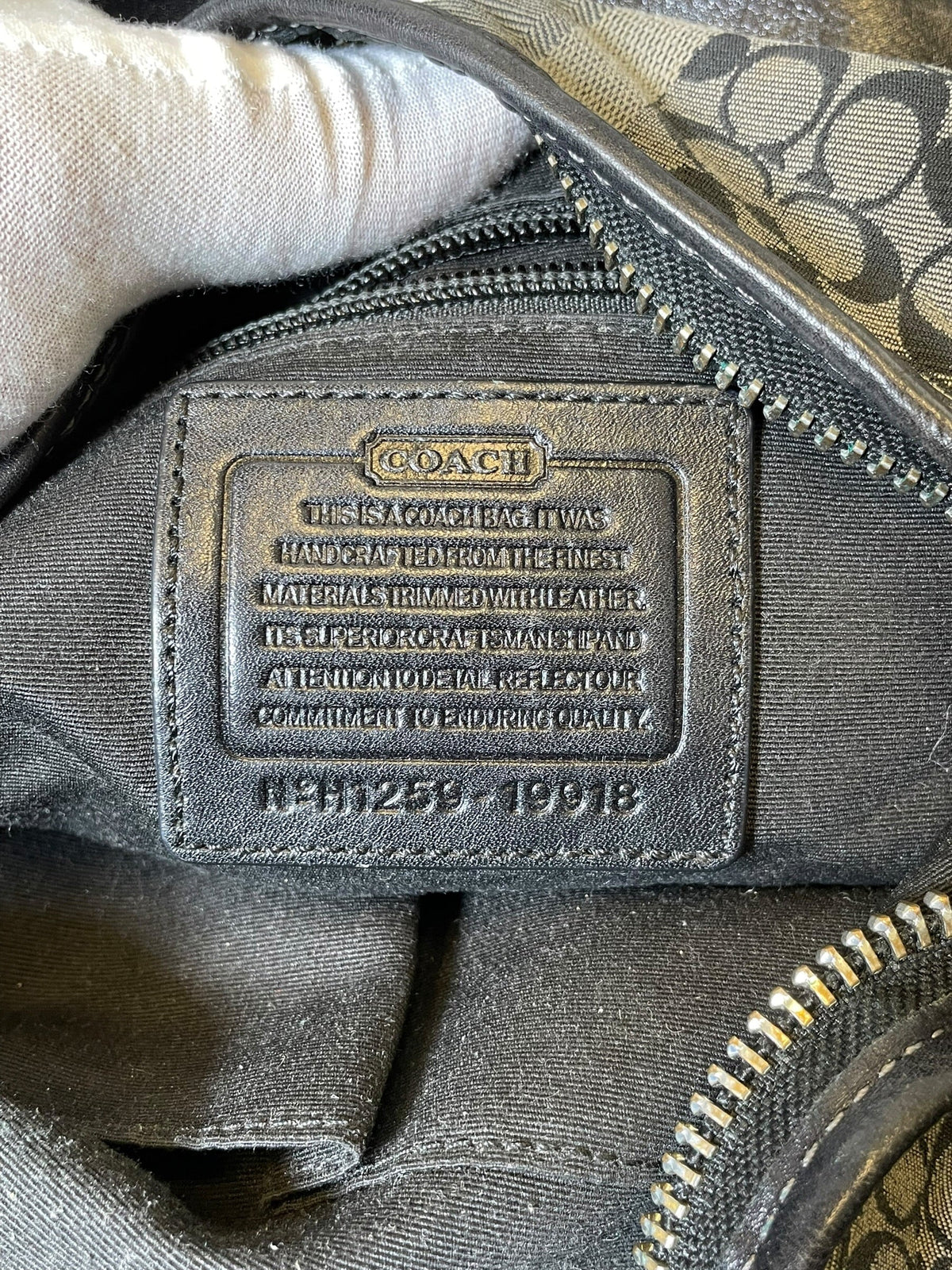 Handbag Designer By Coach, Size: Large