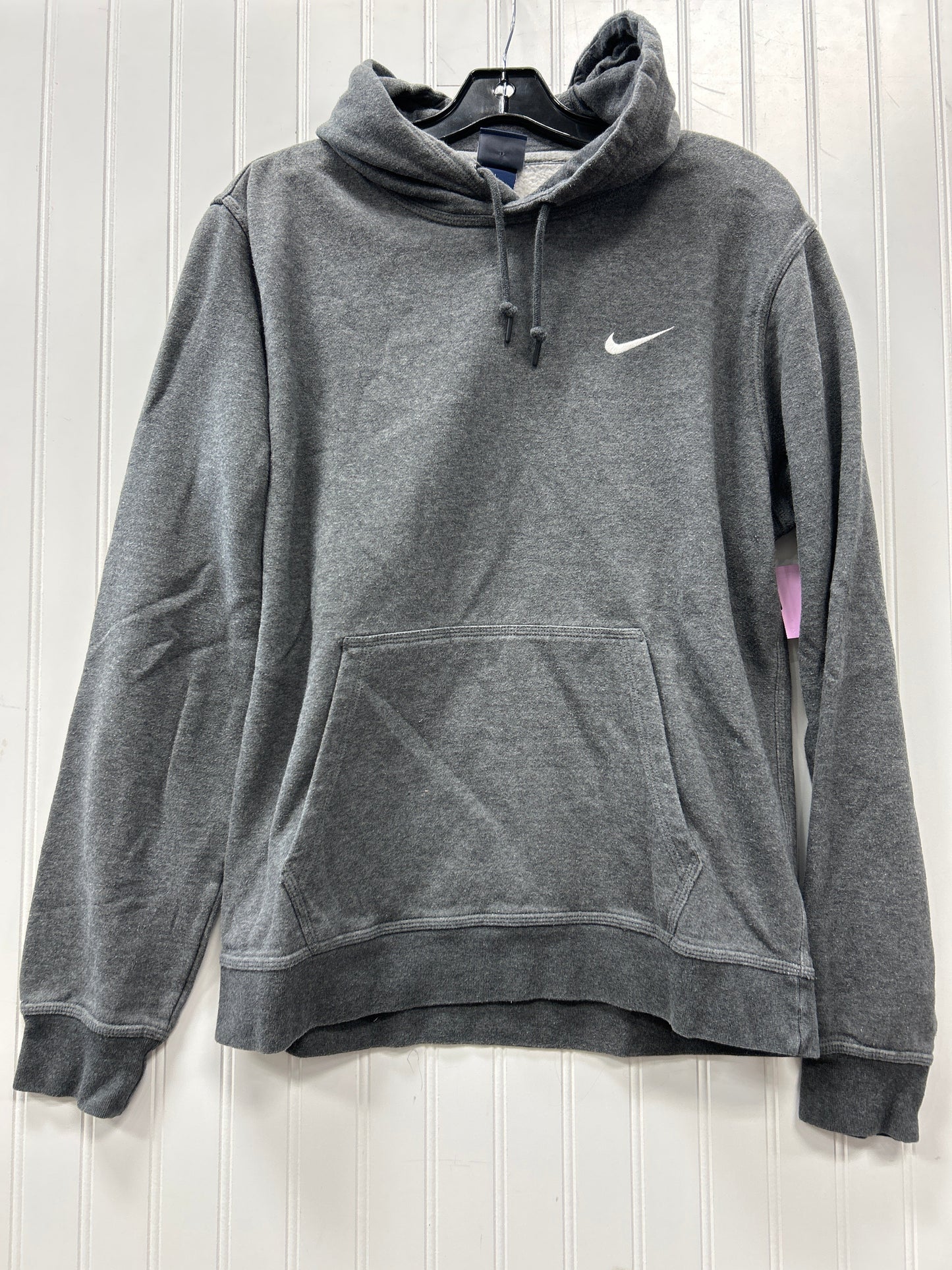 Sweatshirt Hoodie By Nike Apparel In Grey, Size:M