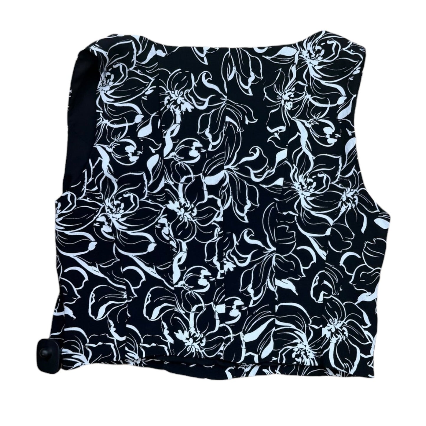 Top Sleeveless By White House Black Market In Black & White, Size:Xl