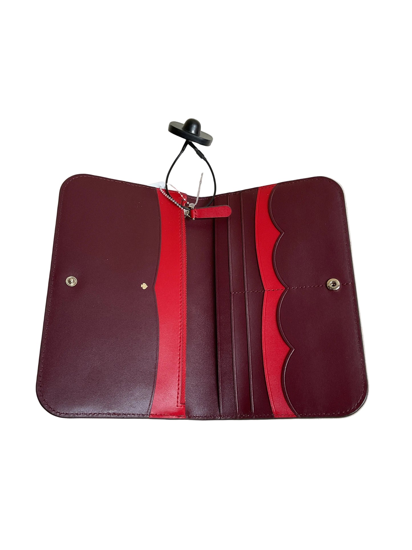 Wallet Designer By Kate Spade In Purple & Red, Size:Large