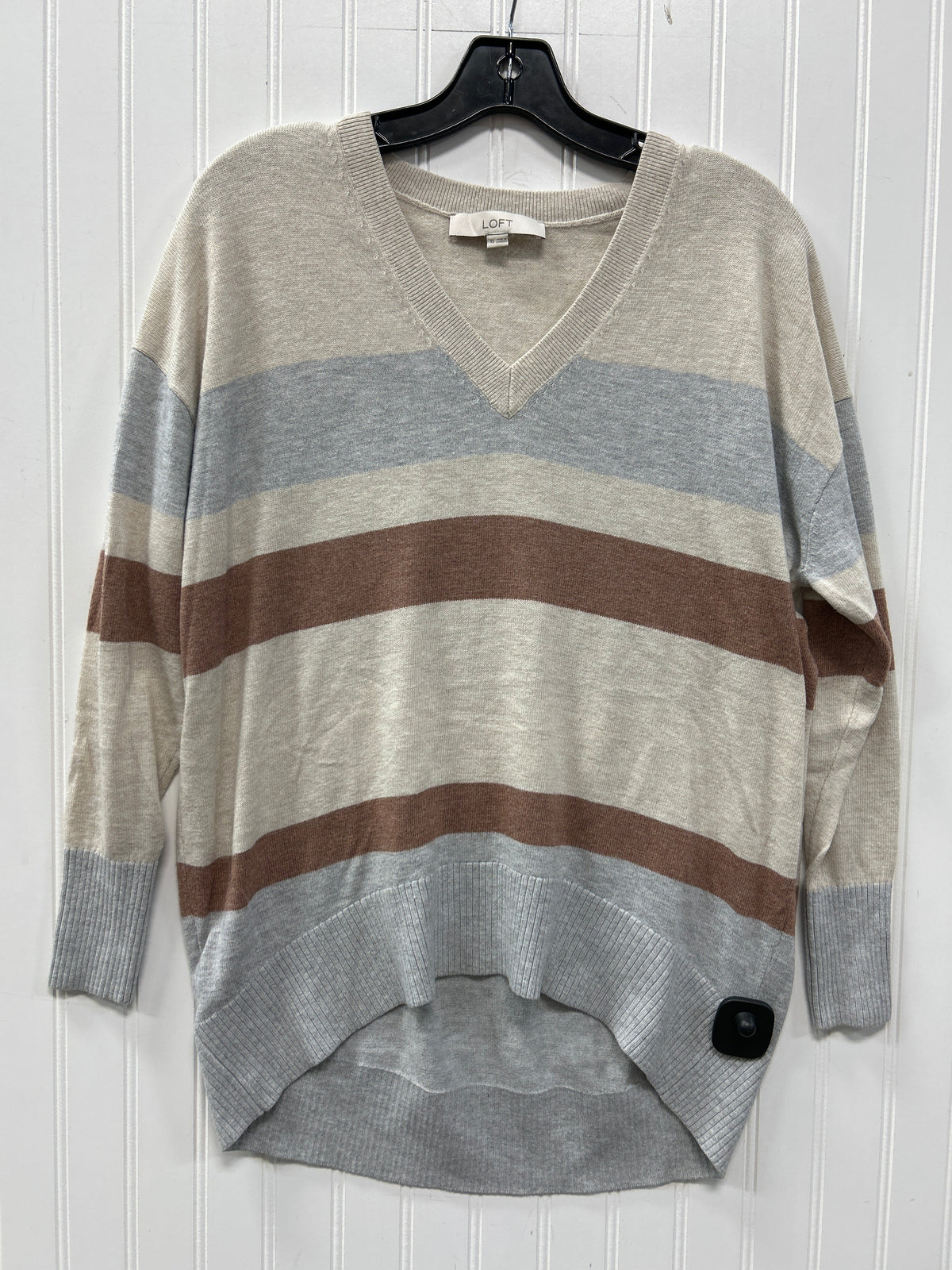 Top Ls By Loft In Cream, Size:Xs