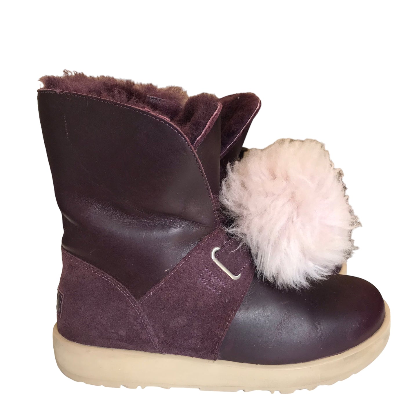 PURPLE BOOTS DESIGNER by UGG Size:10