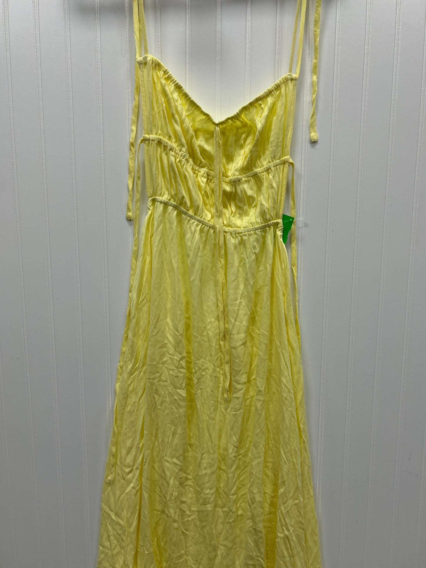 Dress Casual Maxi By Clothes Mentor In Yellow, Size:L