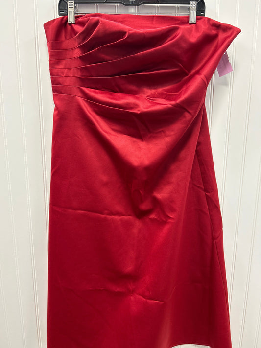 Dress Party Long By Cmc In Red, Size:16