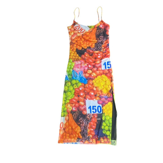 Dress Casual Maxi By Zara In Multi, Size:L