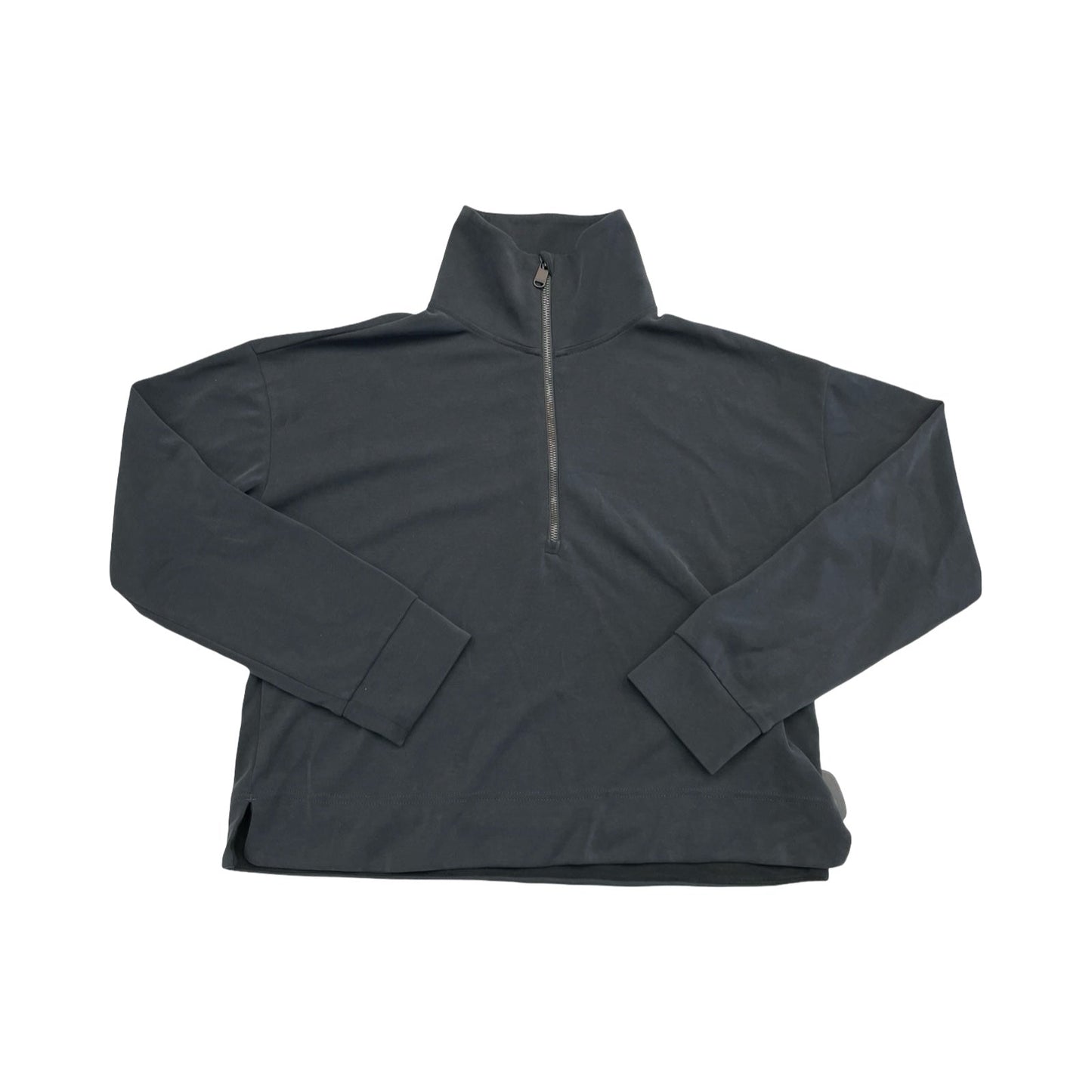 Sweatshirt Collar By Athleta In Black, Size:M