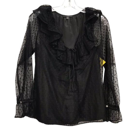 Top Ls By J. Crew In Black, Size:Xs