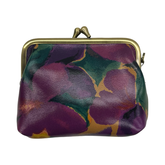 Coin Purse Designer By Patricia Nash In Floral Print, Size:Small