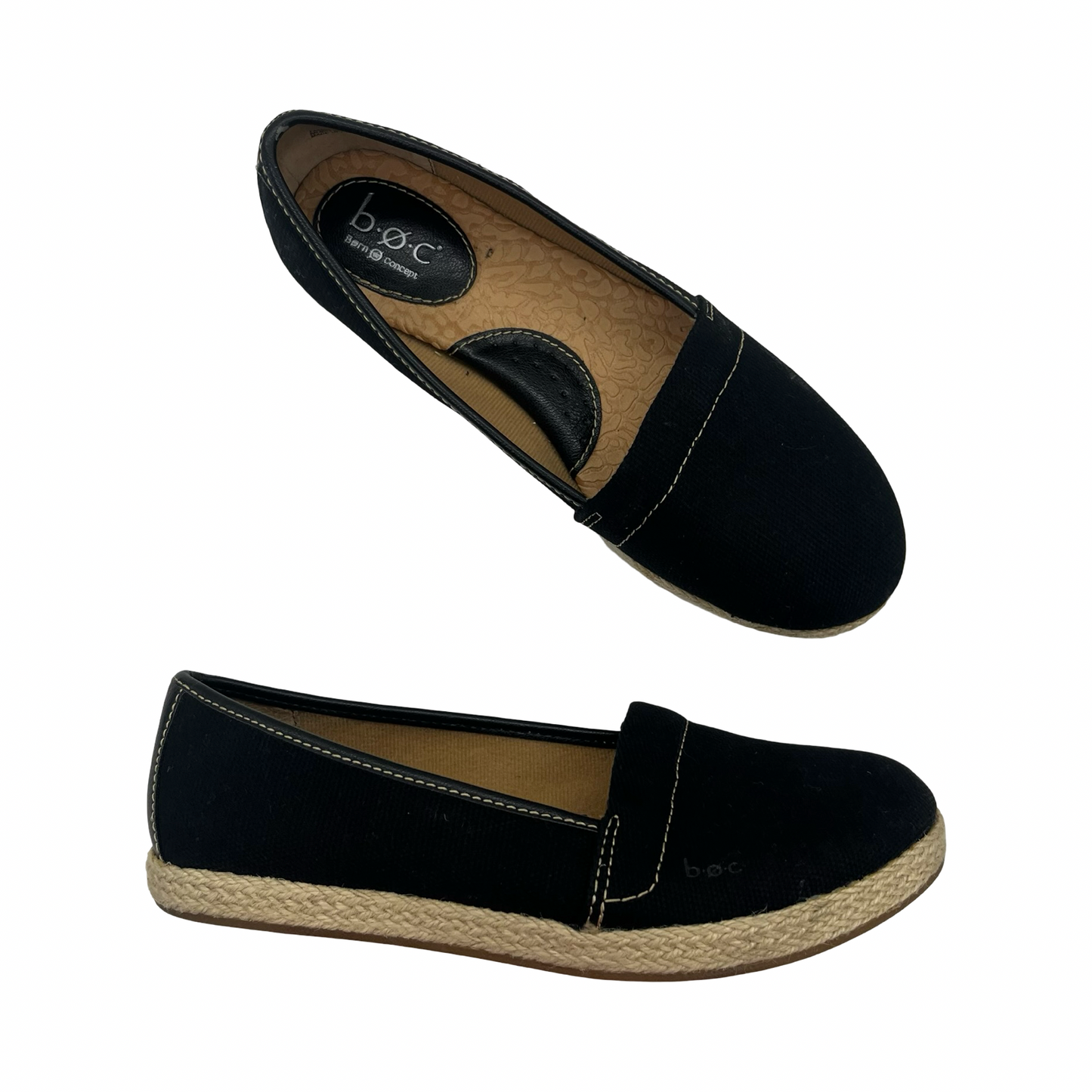Shoes Flats By Boc In Black, Size:6