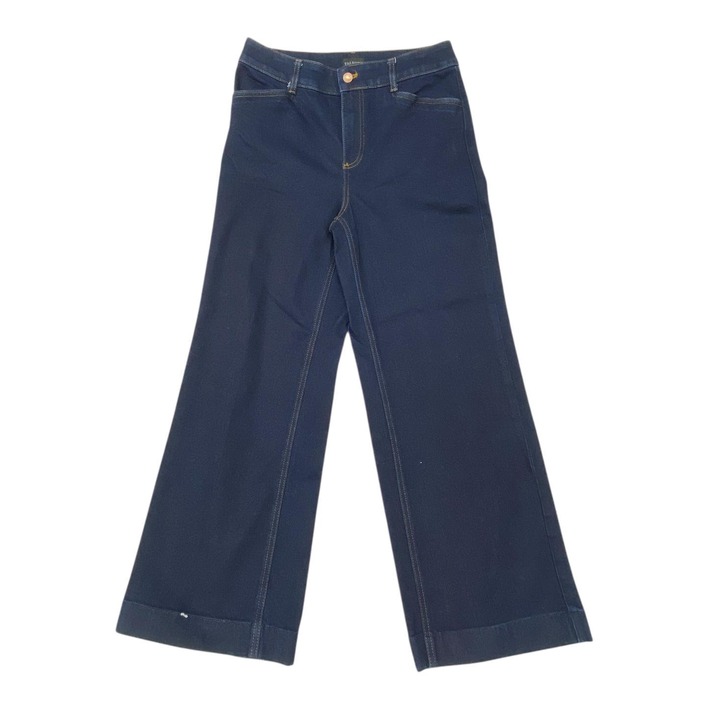 Jeans Wide Leg By Talbots In Blue, Size:8P