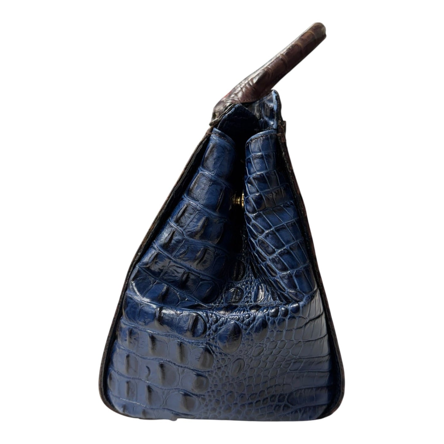 Handbag Designer By Brahmin In Blue, Size:Medium