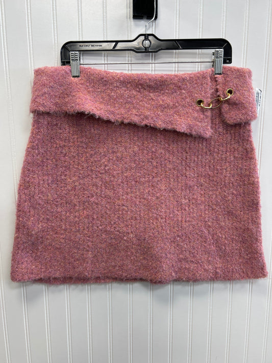 Skirt Mini & Short By Wild Fable In Pink, Size:Xl