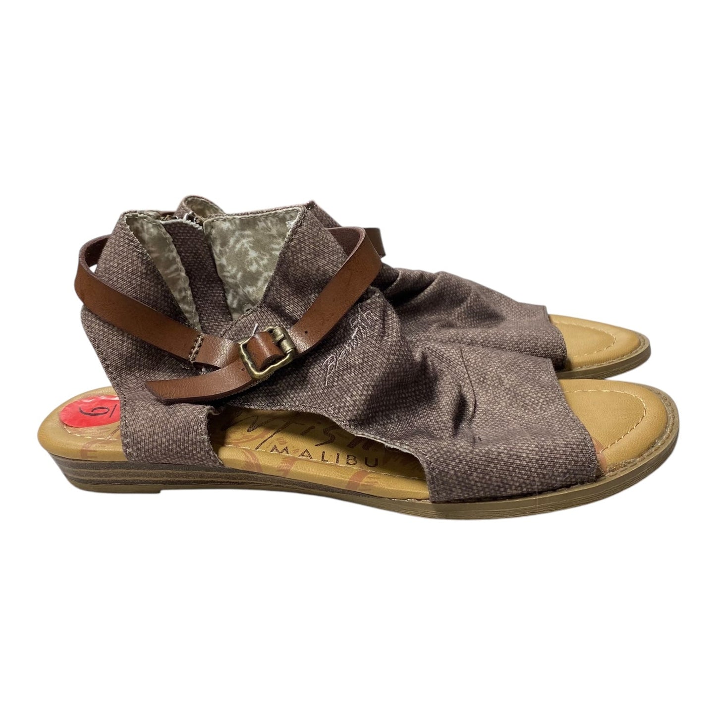 Sandals Flats By Blowfish In Brown, Size:6