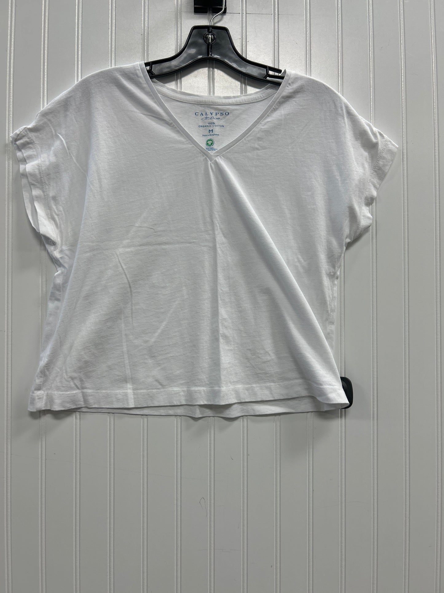 Top Ss By Calypso St Barth In White, Size:M