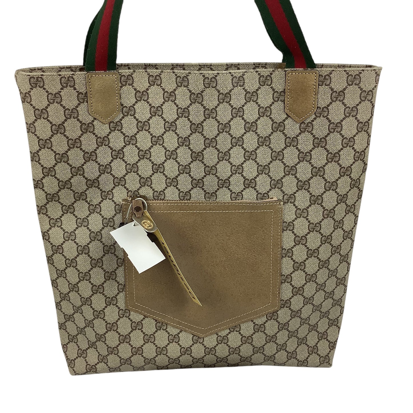 Tote Luxury Designer By Gucci, Size: Large