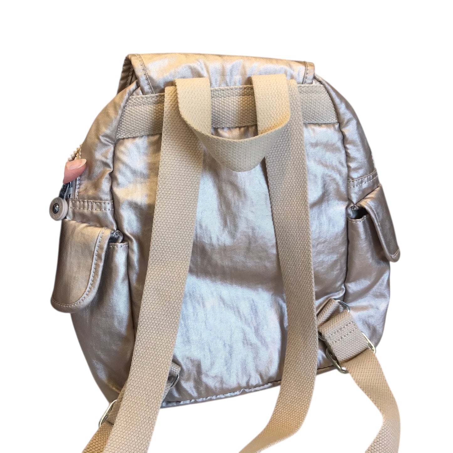 Backpack By Kipling In Gold, Size:Small