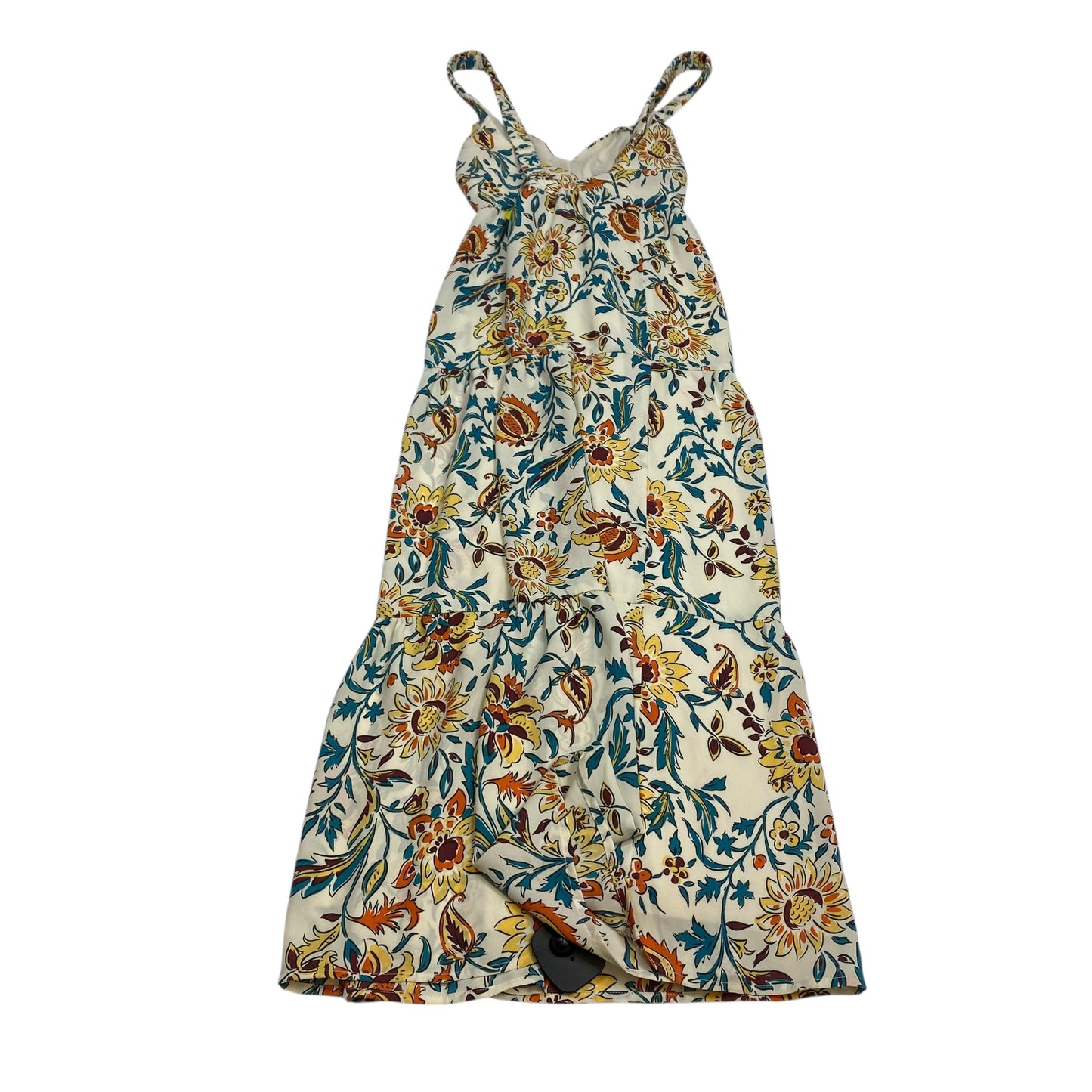 Dress Casual Midi By Collective Concepts In Cream, Size:S