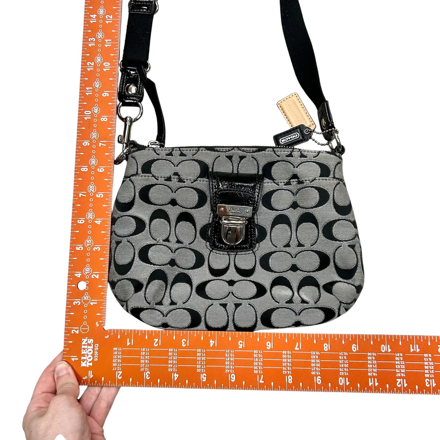 Crossbody Designer By Coach, Size: Small