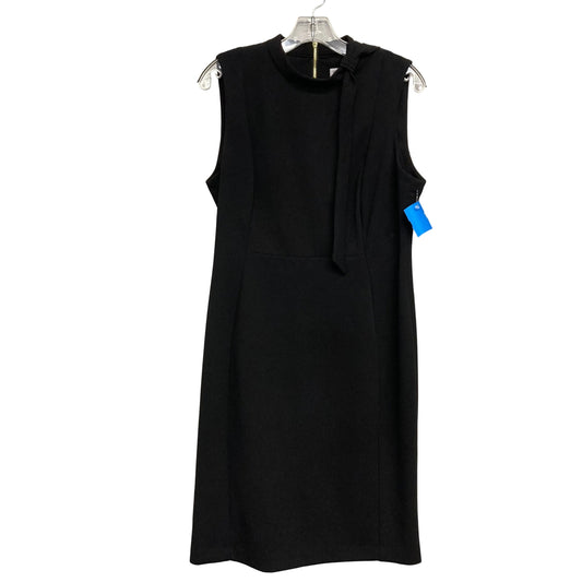 Dress Casual Midi By Calvin Klein In Black, Size:L