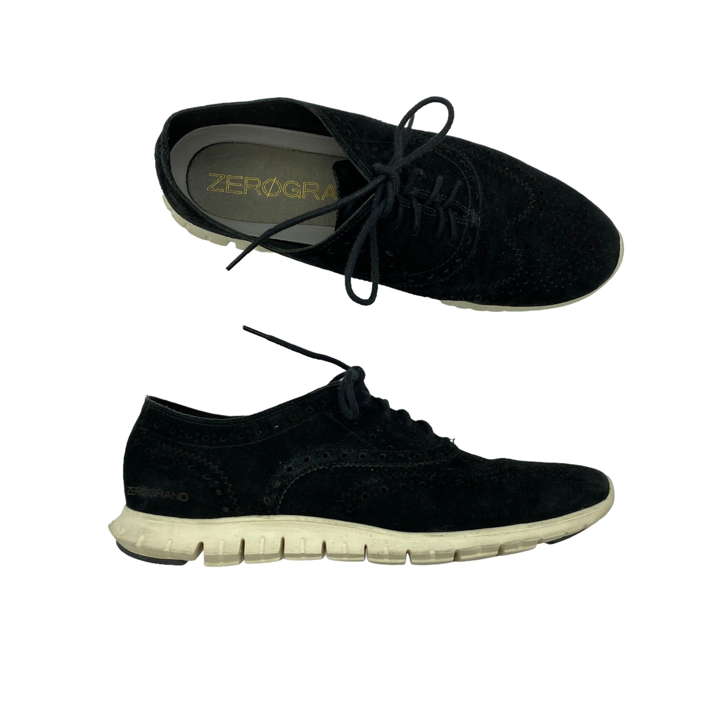 BLACK SHOES SNEAKERS by CLOTHES MENTOR Size:10