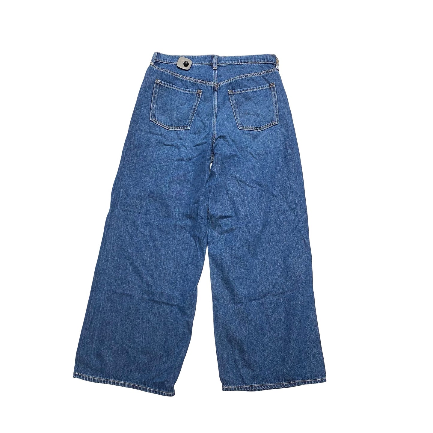 Jeans Wide Leg By Old Navy In Blue Denim, Size:10