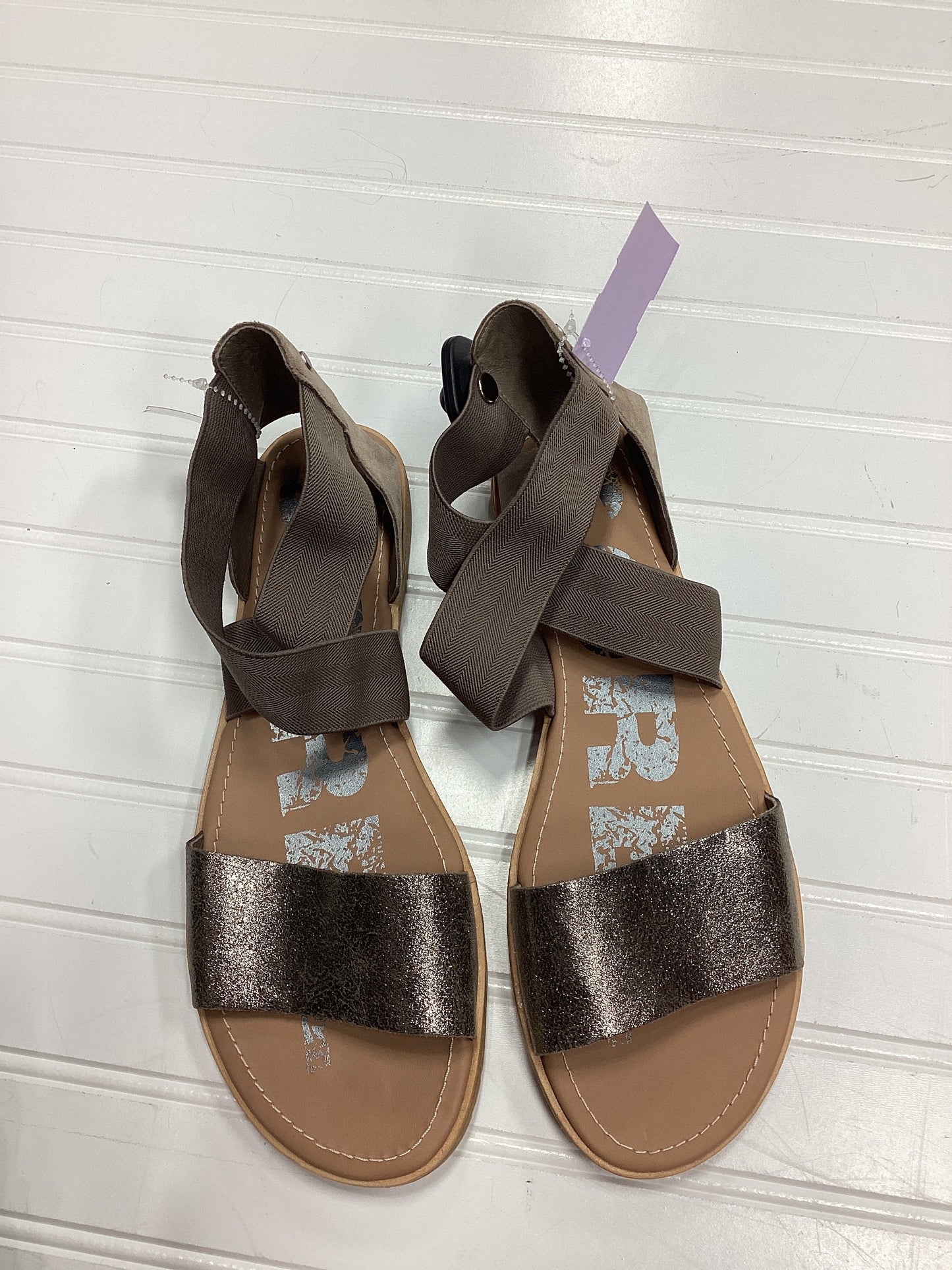 Sandals Flats By Sorel In Bronze, Size:12