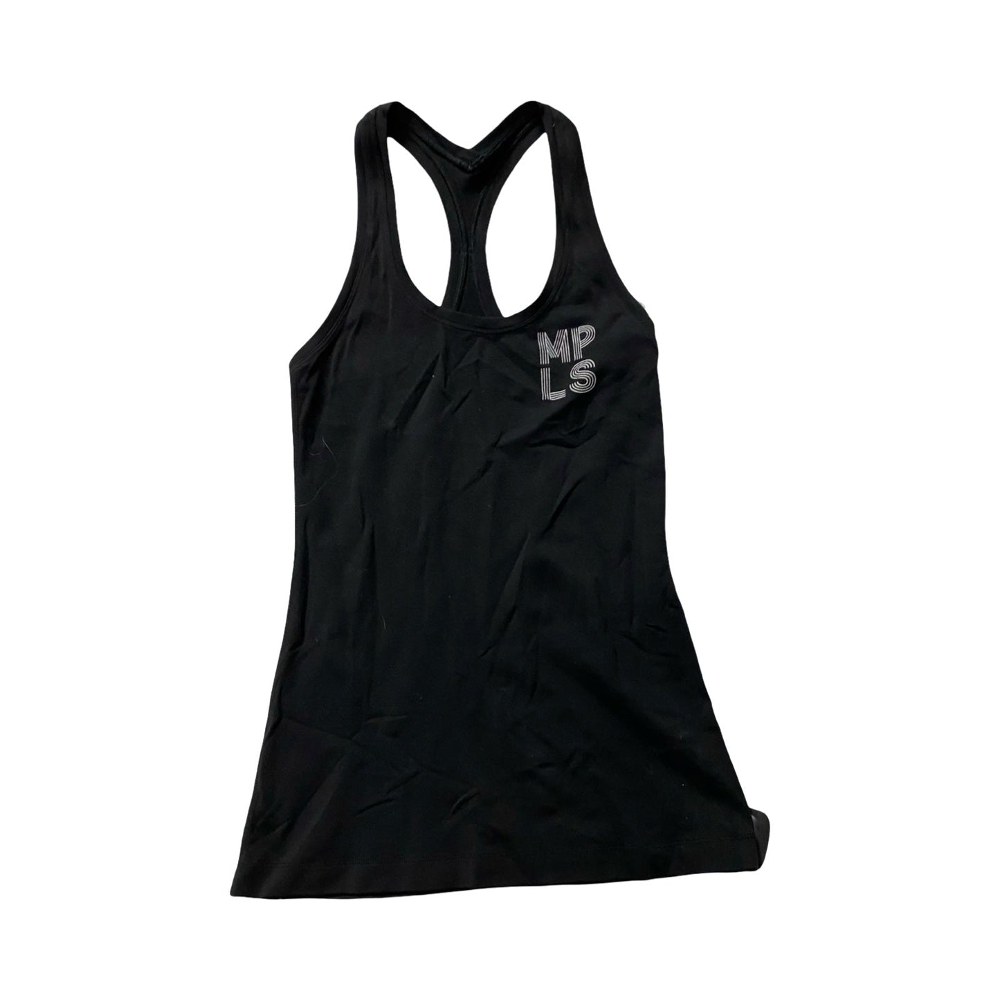 Athletic Tank Top By Lululemon In Black, Size:6