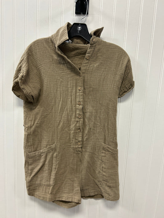 Romper By Miou Muse In Green, Size:M