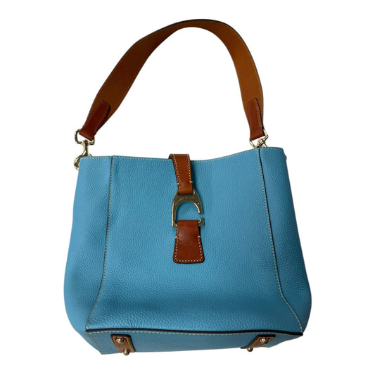 Handbag Designer By Dooney And Bourke In Blue, Size:Medium